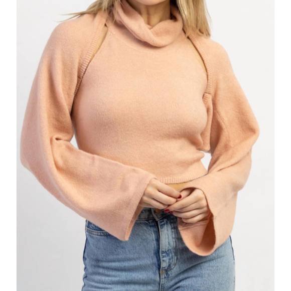 NEW MIMOSA the maddie sweater set in blush - Picture 1 of 6
